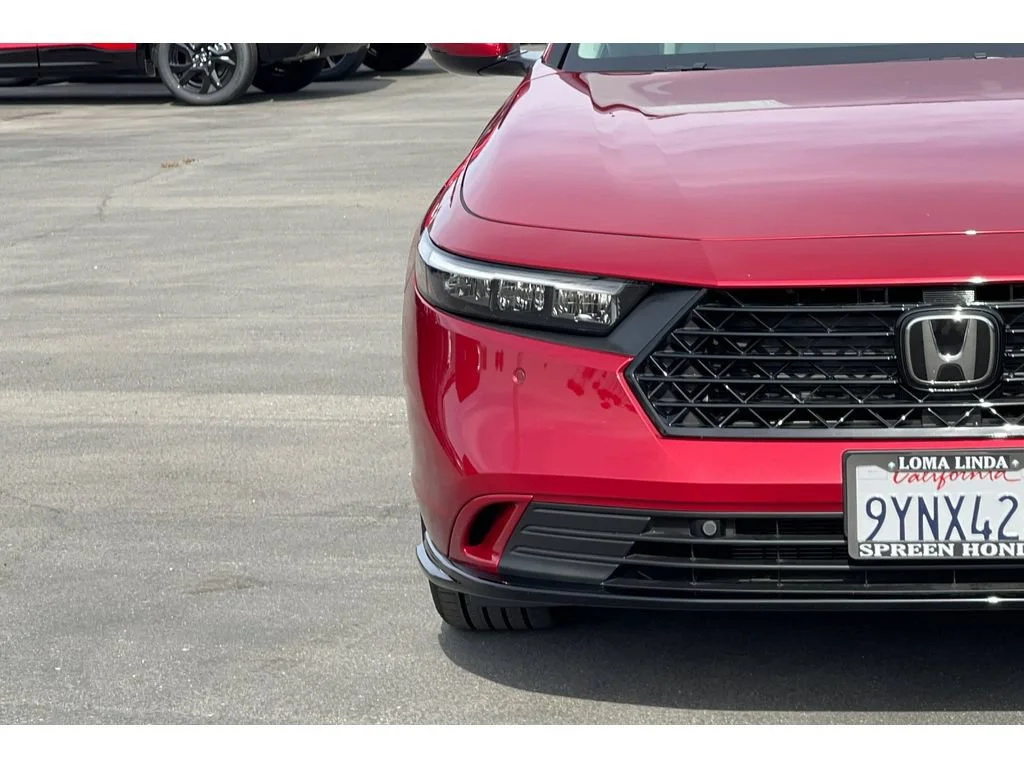Certified Used 2026 Radiant Red Metallic Honda EX-L Hybrid image 99