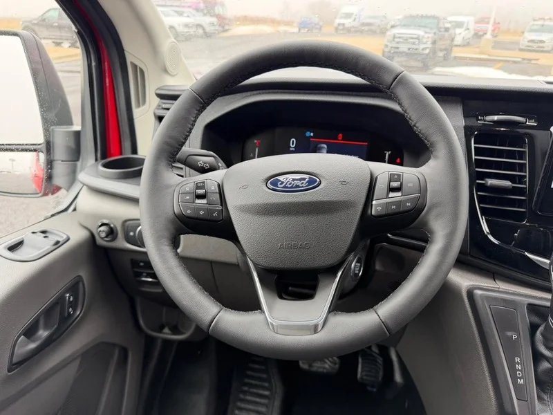 New 2026 Race Red Ford Passenger Van XLT image 11