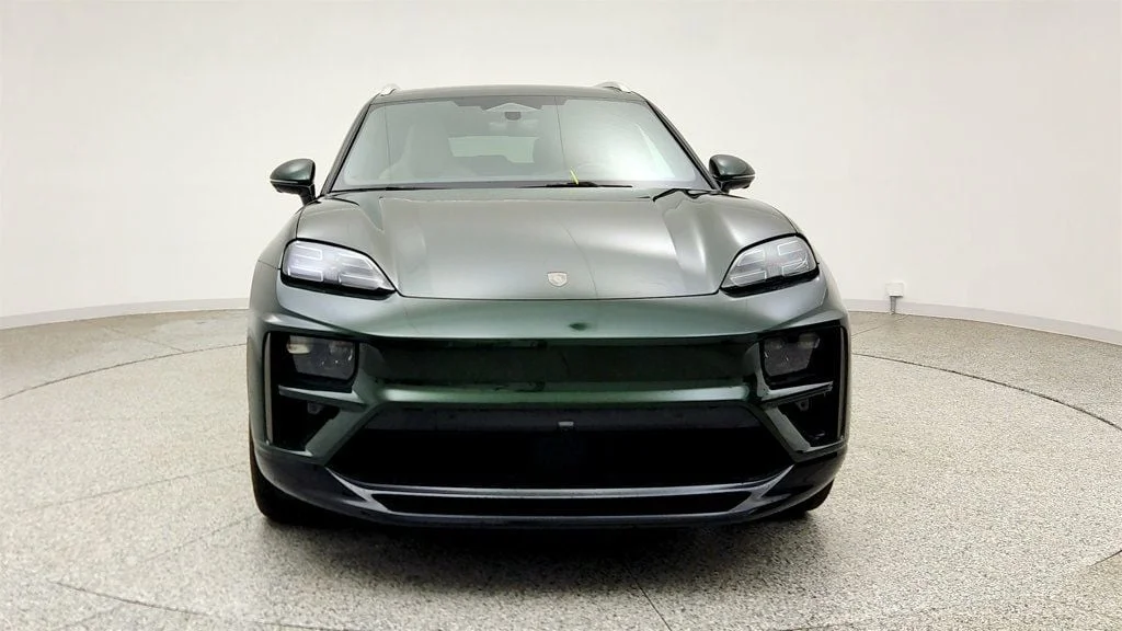 Used 2024 Oak Green Metallic Neo Porsche Electric Turbo AWD w/ 22