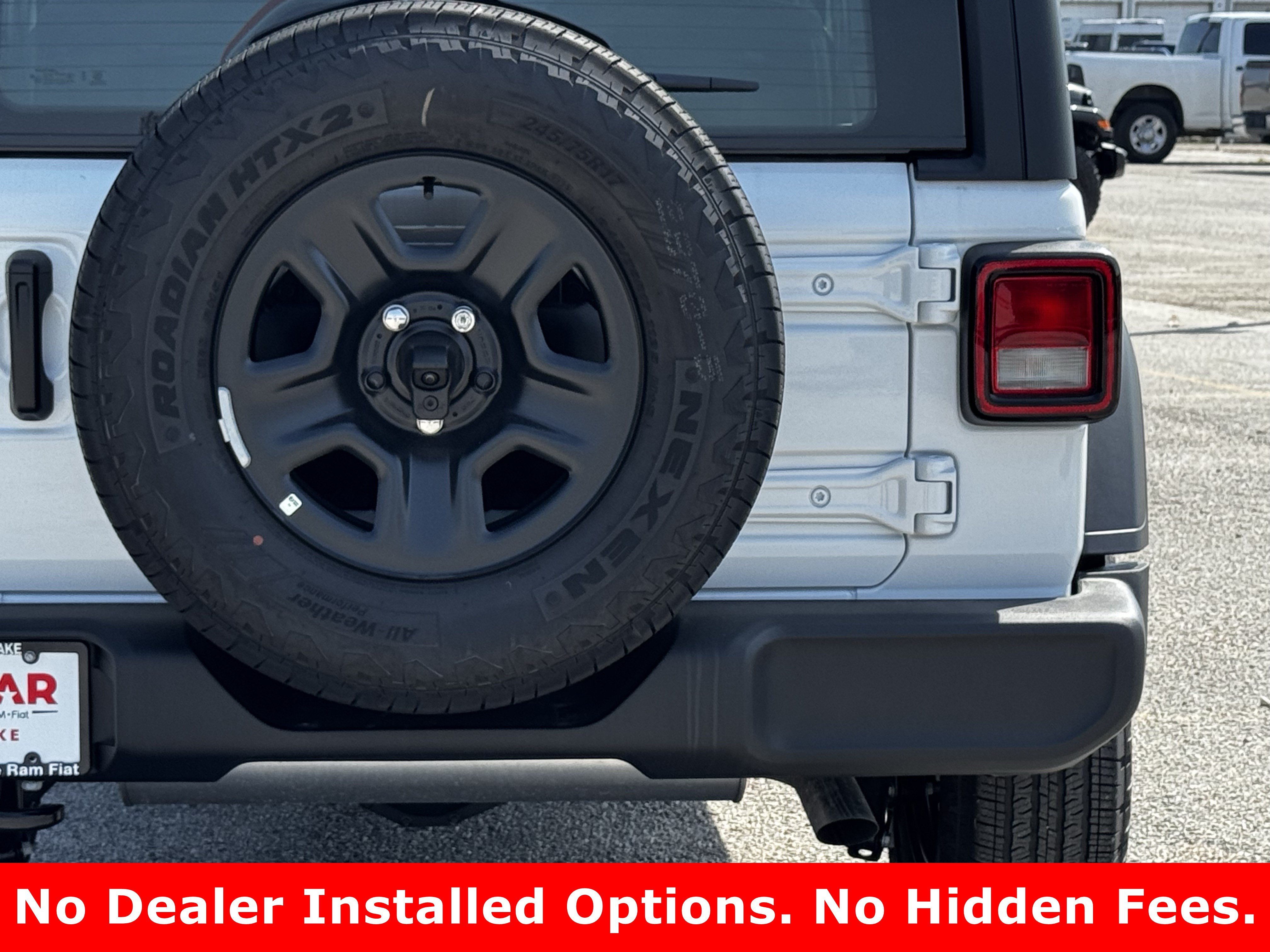 New 2026 Bright White Clear-Coat Exterior Paint Jeep Sport image 9