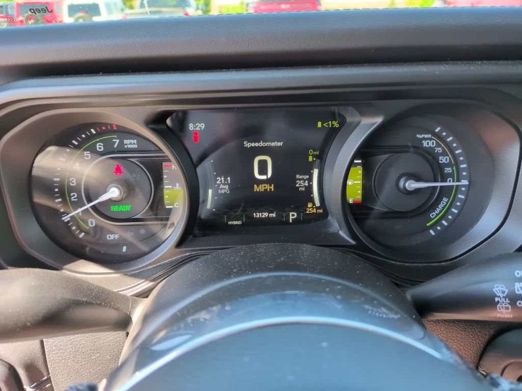 Used 2025 Black Jeep Sahara 4xe image 28