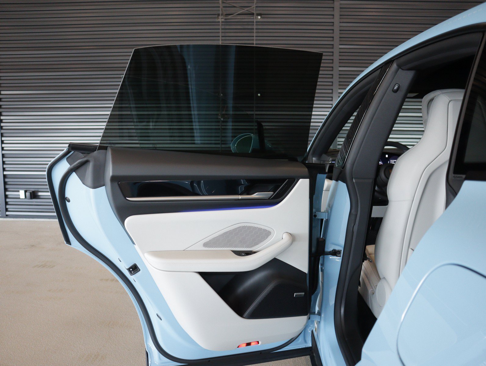 New 2026 Frozen Blue Metallic Porsche Electric image 25