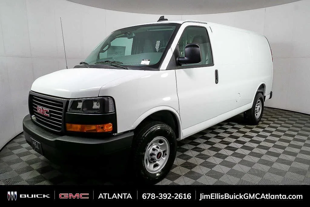 New 2025 Summit White GMC Work Van image 20