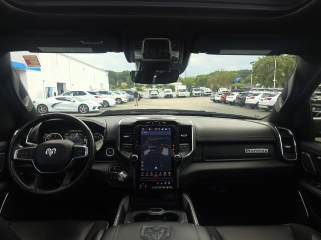 Used 2023 Diamond Black Crystal Pearlcoat Ram Laramie image 12
