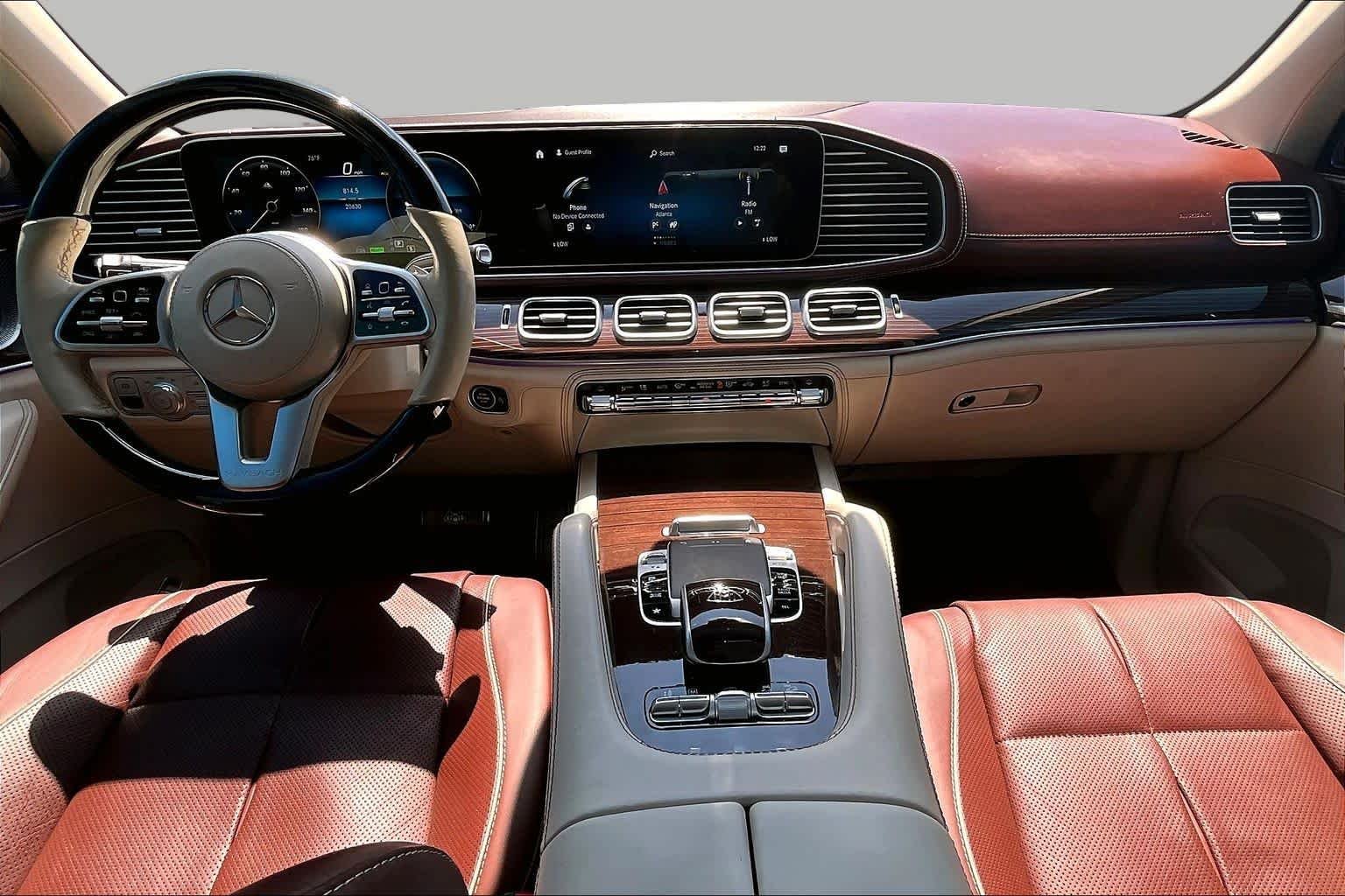 Used 2023 MANUFAKTUR Cardinal Red Metallic Mercedes-Benz Maybach GLS 600 image 16