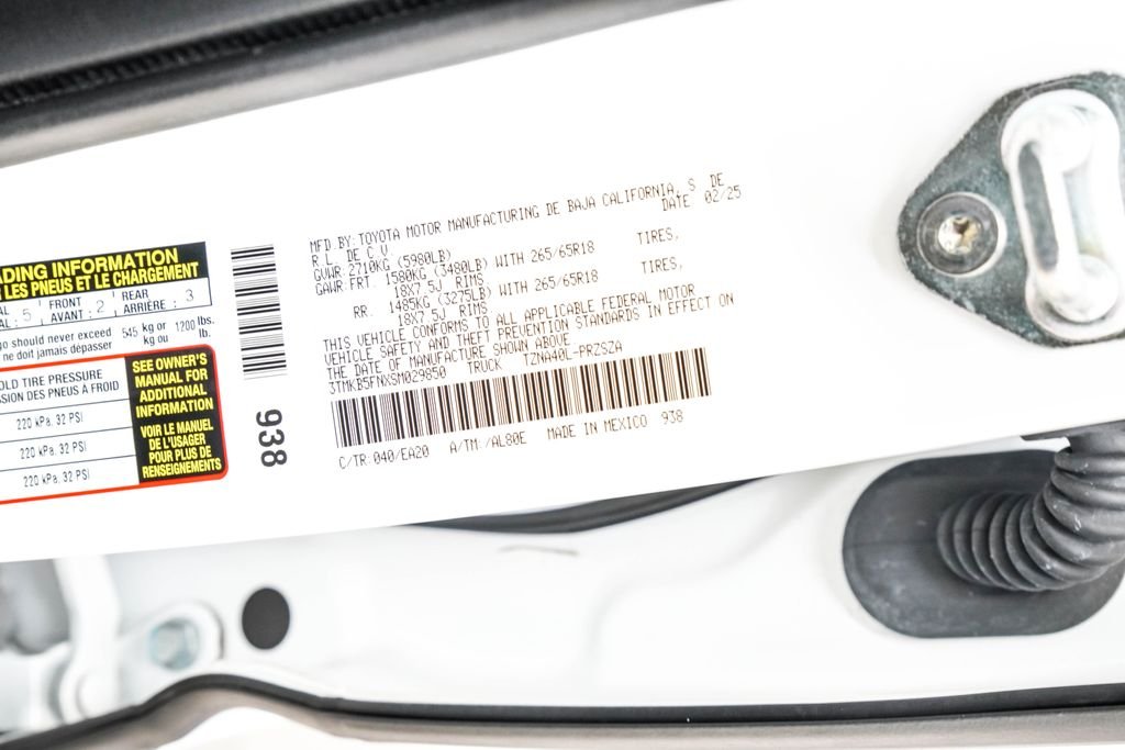Used 2025 White Toyota TRD Sport image 45