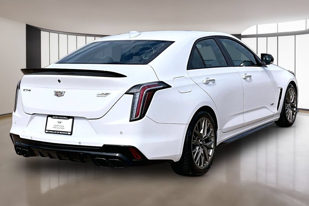 Certified Used 2023 Summit White Cadillac V-Series Blackwing image 2