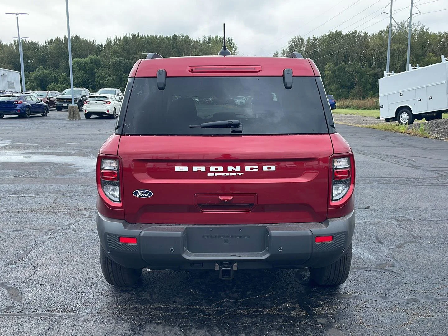 New 2026 Ruby Red Metallic Tinted Clearcoat Ford Big Bend image 4