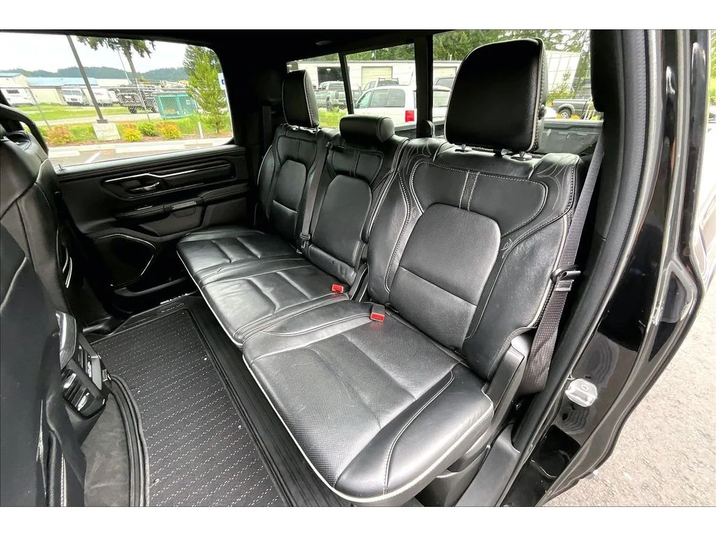 Used 2022 Diamond Black Crystal Pearlcoat Ram Limited image 25