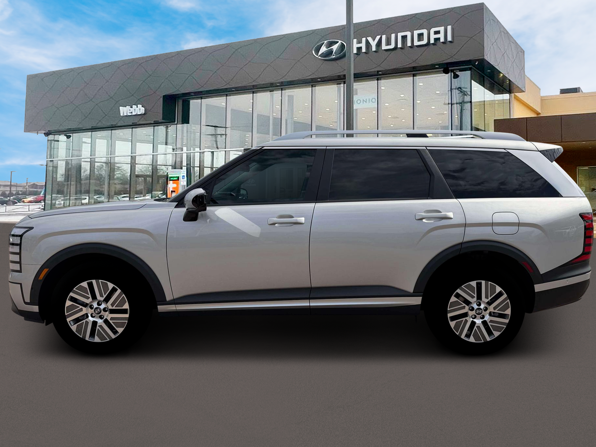 New 2026 Silver Hyundai SEL Premium 7P image 3