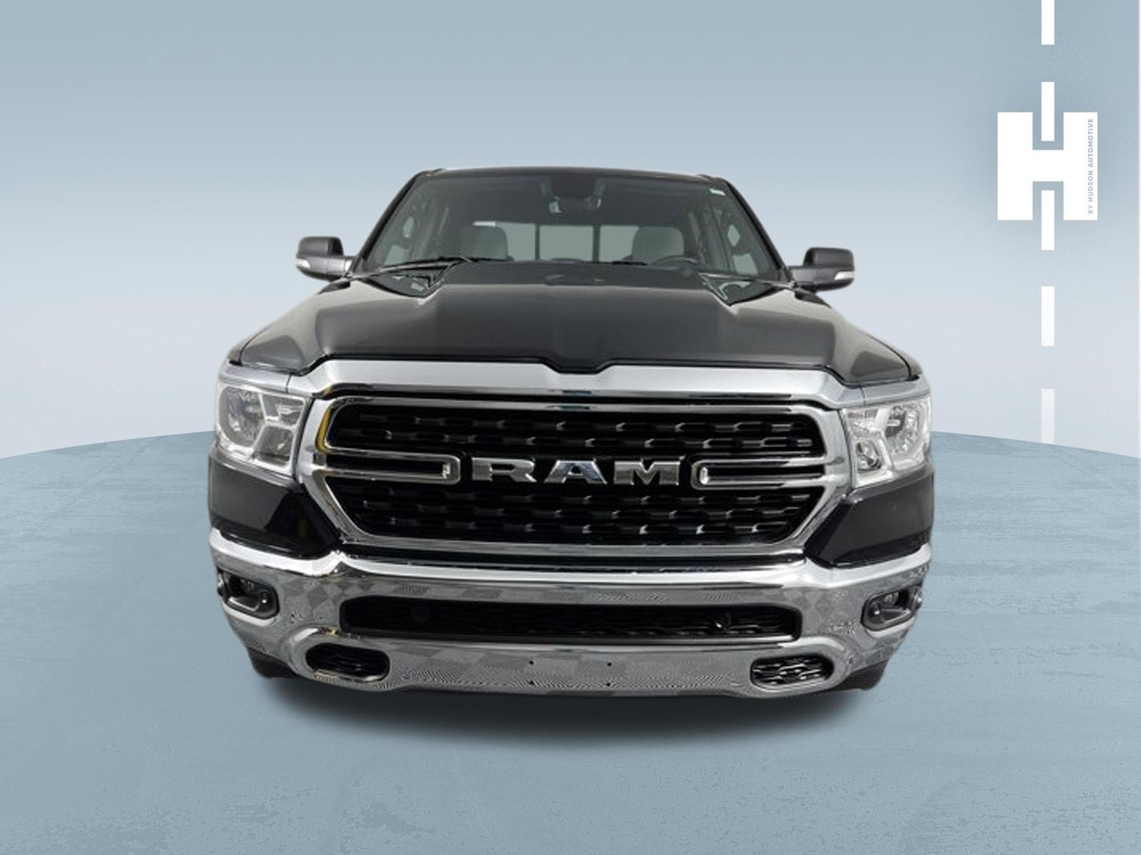 Certified Used 2022 Diamond Black Crystal Pearlcoat Ram Big Horn image 2
