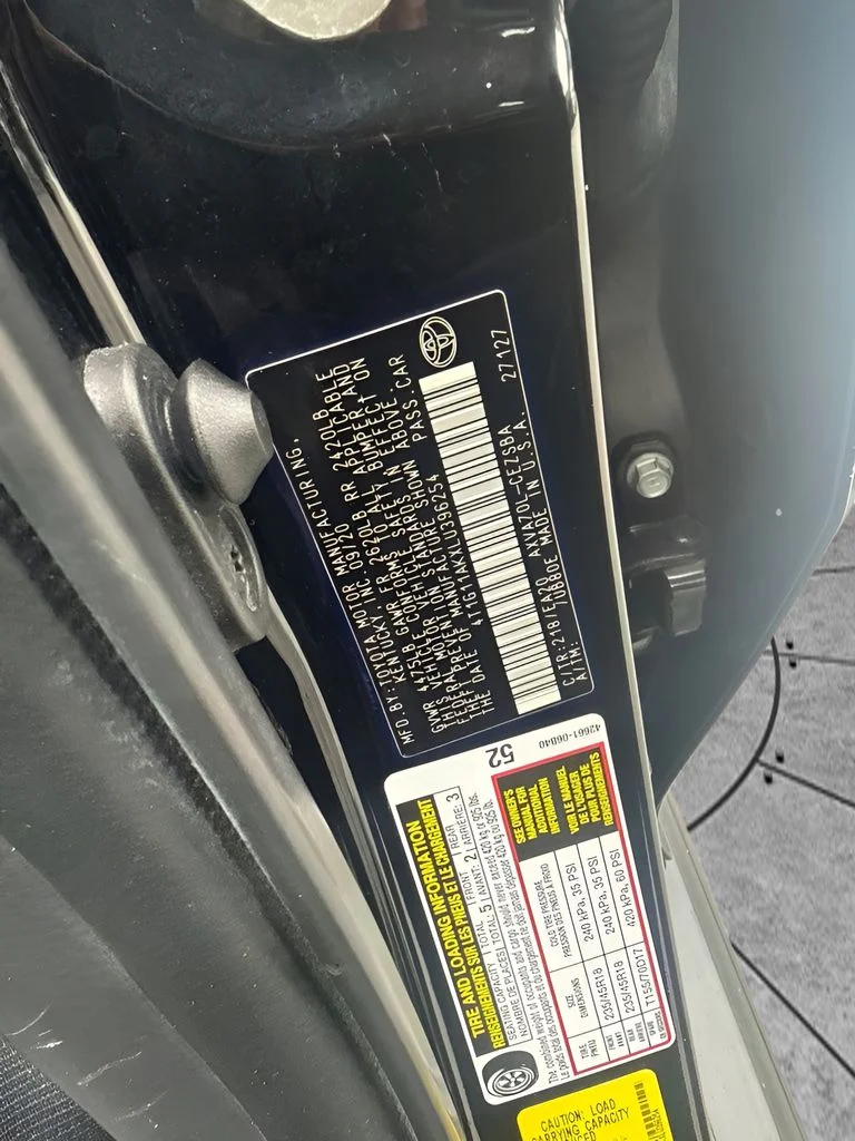 Used 2020 Black Toyota SE image 18