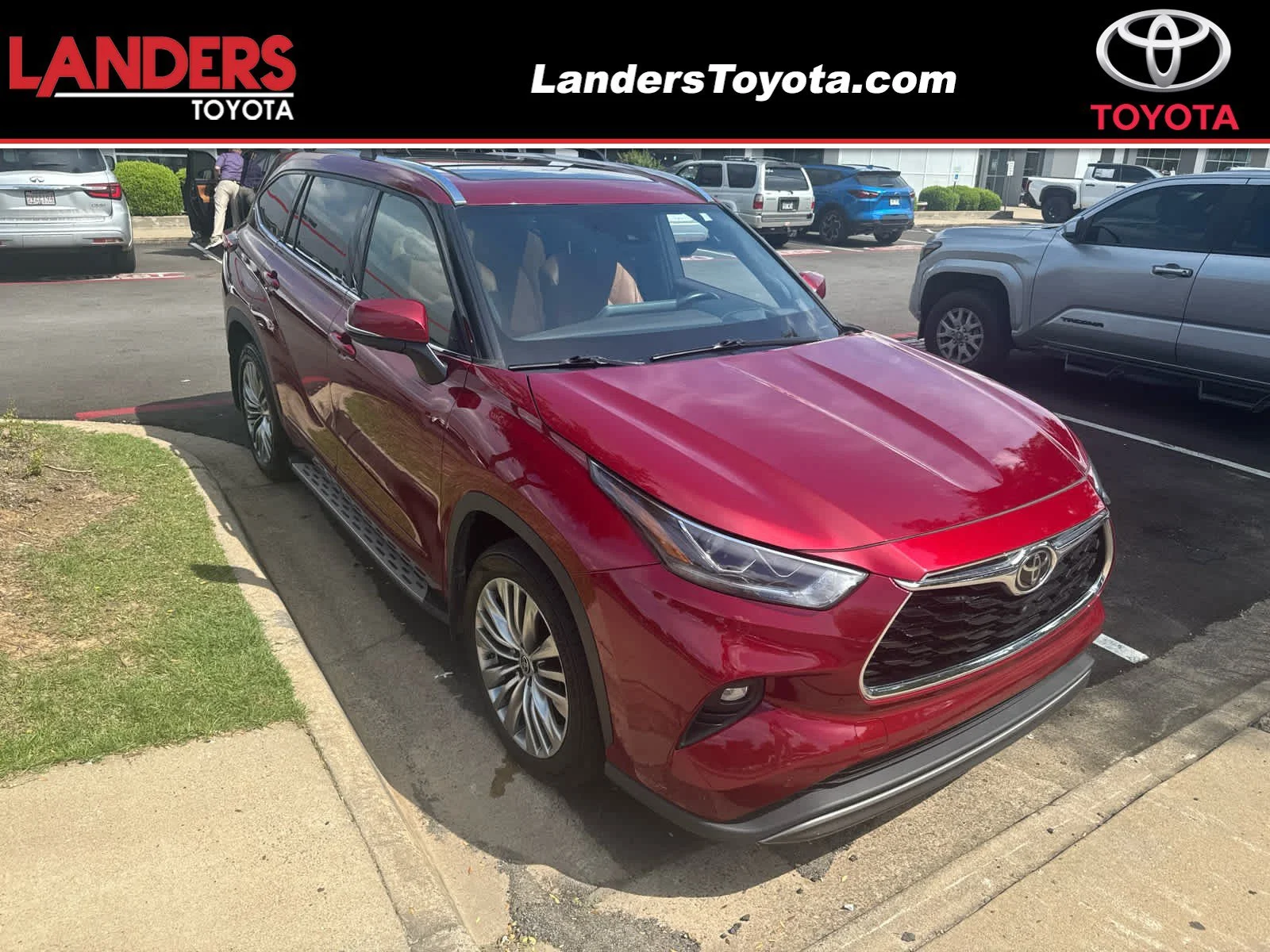 Used 2022 Ruby Flare Pearl Toyota Platinum image 1