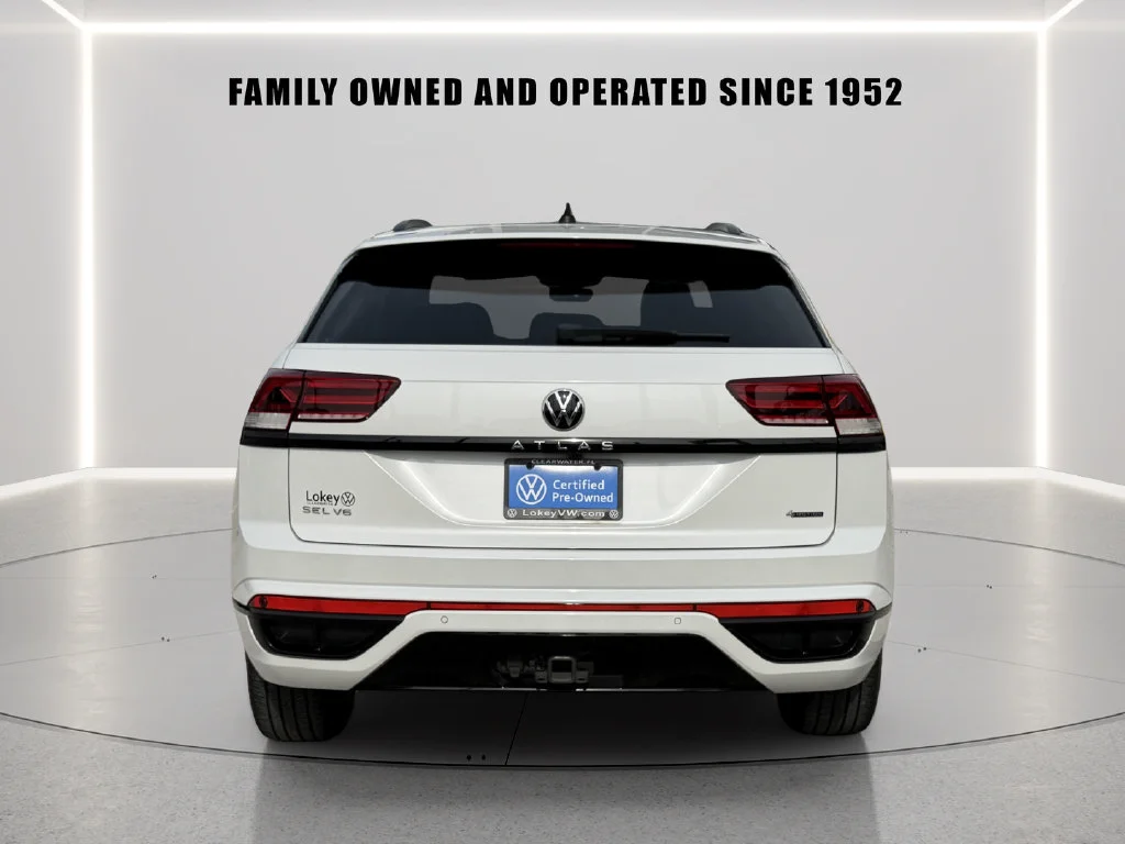 Used 2023 White Volkswagen 3.6L V6 SEL R-Line image 5