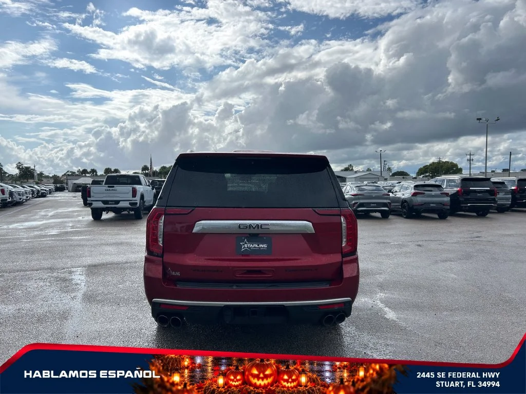 Used 2024 Volcanic Red Tintcoat GMC Denali image 6