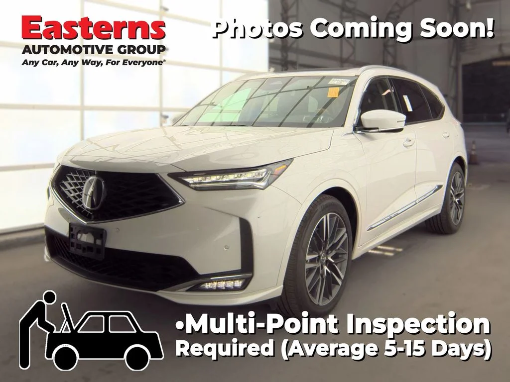 Used 2025 White Acura Advance Package image 1
