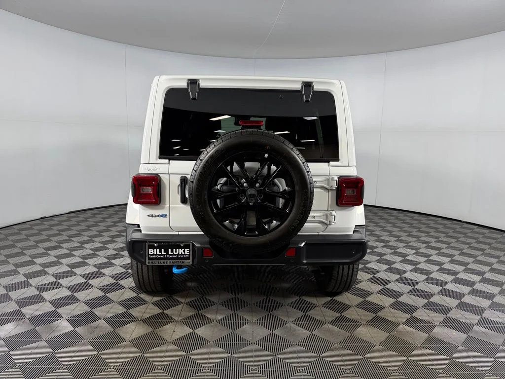 Used 2024 White Jeep Sahara 4xe image 7
