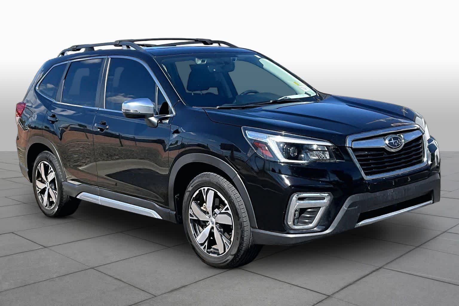 Used 2021 Crystal Black Silica Subaru Touring image 3