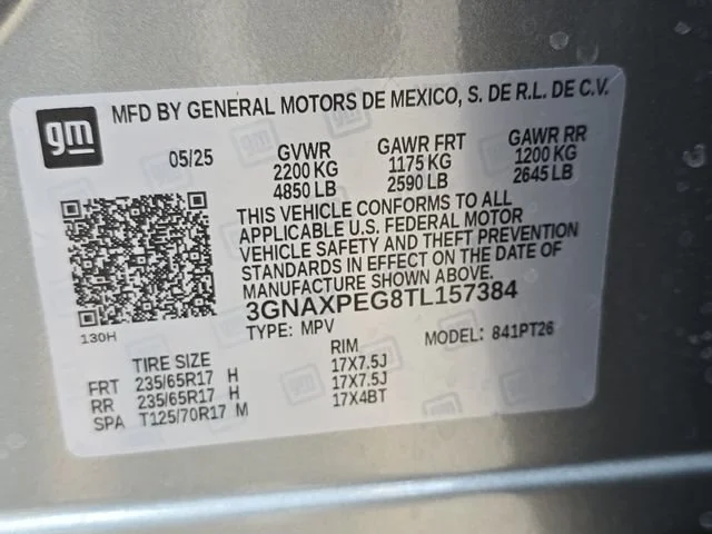 Used 2026 Sterling Gray Metallic Chevrolet LT image 39