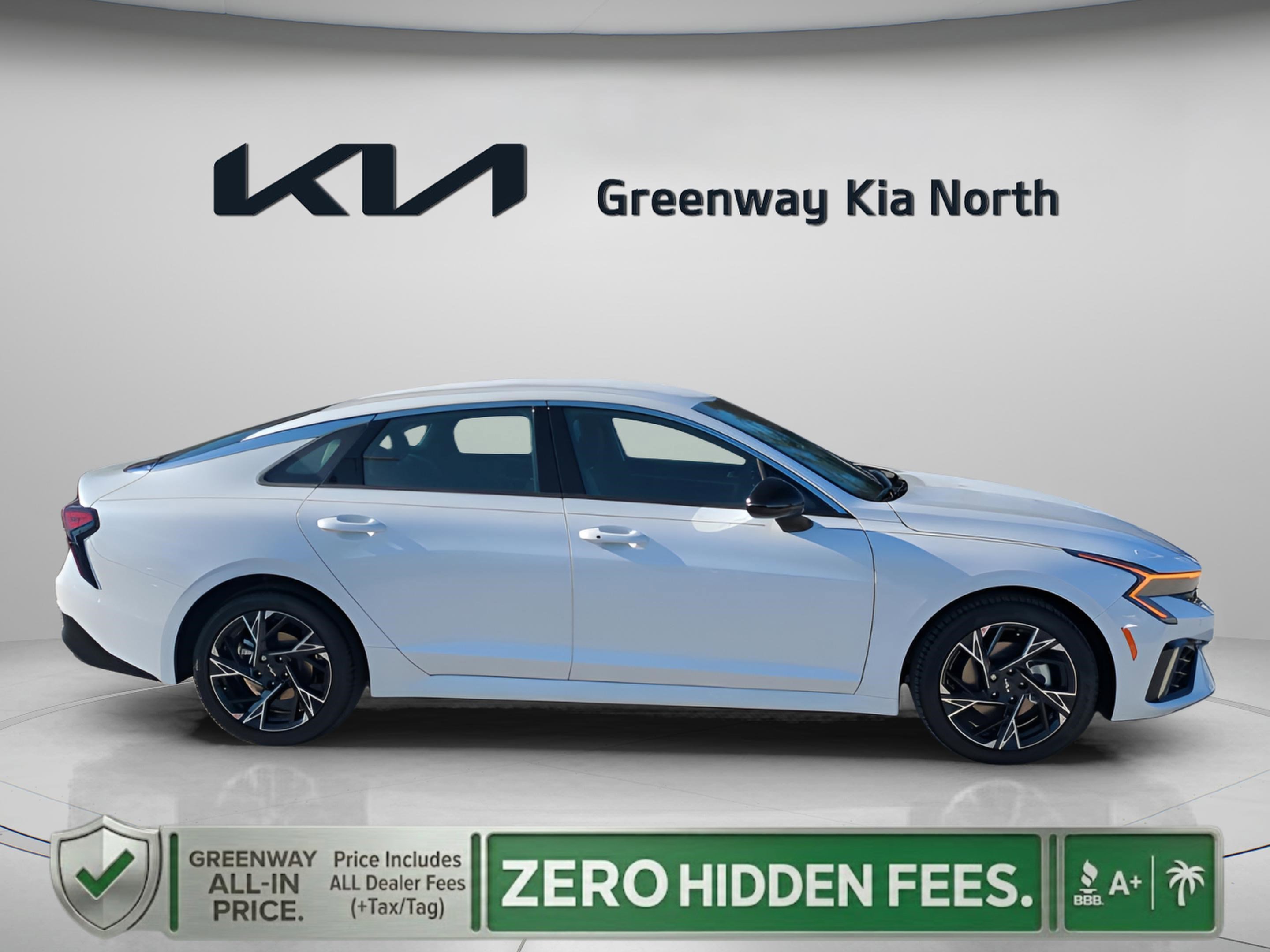 New 2026 Snow White Pearl Kia GT-Line FWD image 9