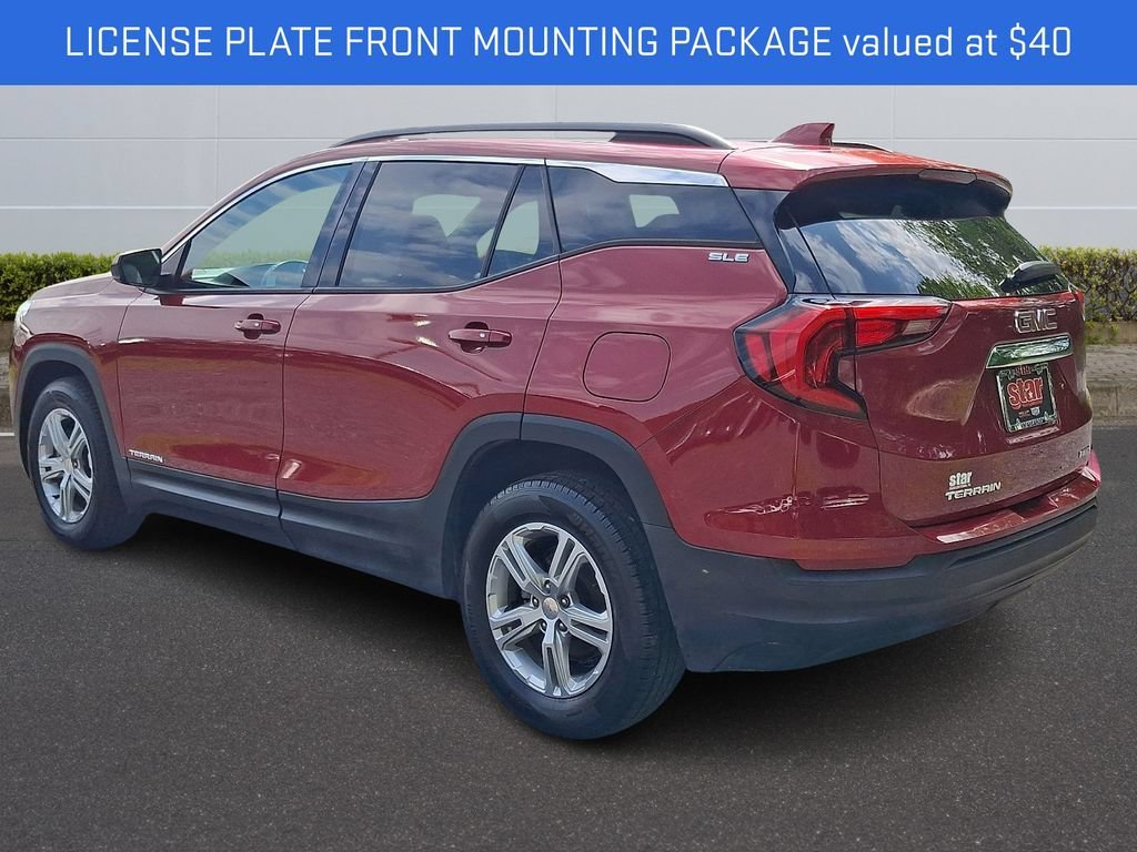 Certified Used 2018 RED QUARTZ TINTCOAT GMC SLE image 5