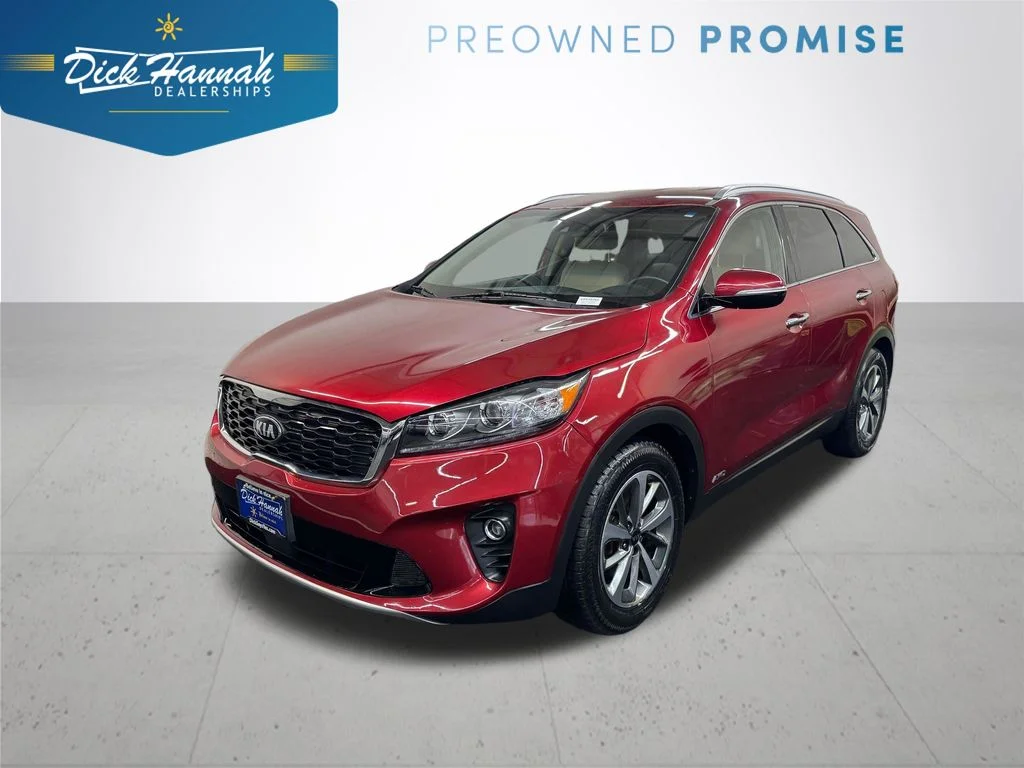 Used 2019 Red Kia EX image 1