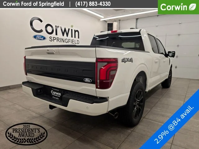 New 2026 Star White Metallic Tri-Coat Ford Platinum® image 8