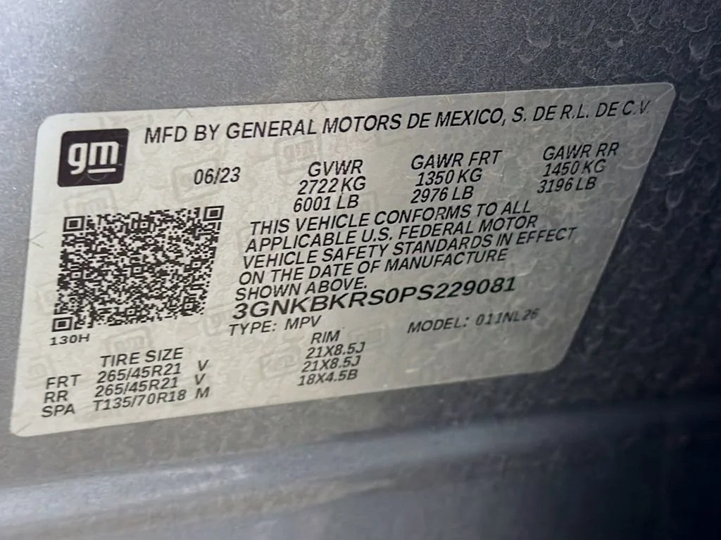 Used 2023 Sterling Gray Metallic Chevrolet RS image 30