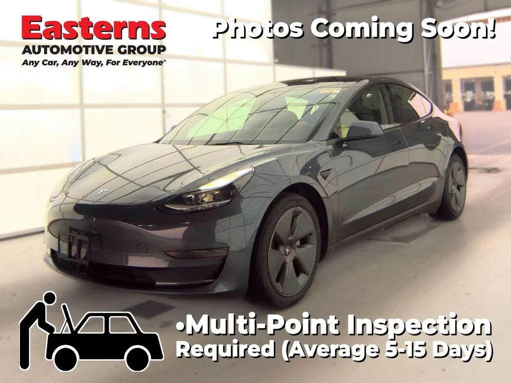 Used 2023 Gray Tesla Base image 1