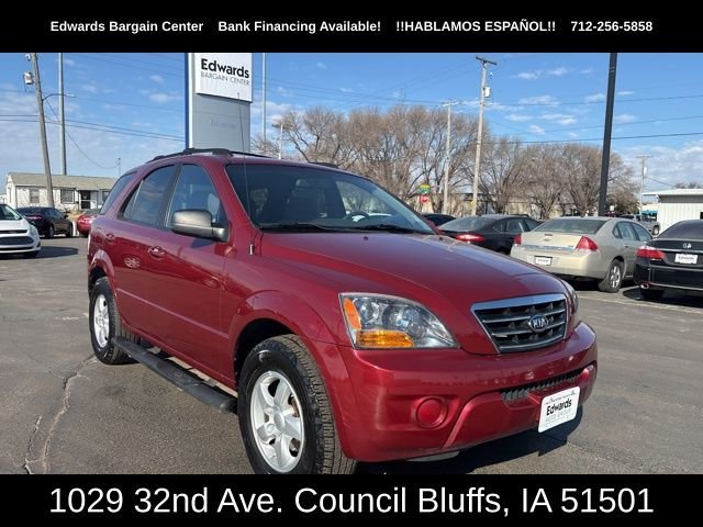 Used 2007 Kia Sorento LX with VIN KNDJC736475700928 for sale in Council Bluffs, IA