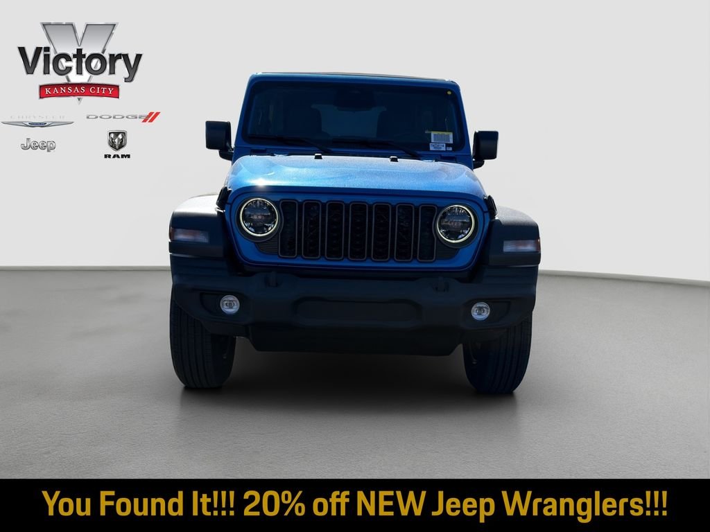 New 2026 Hydro Blue Pearl-Coat Exterior Paint Jeep Sport S image 2