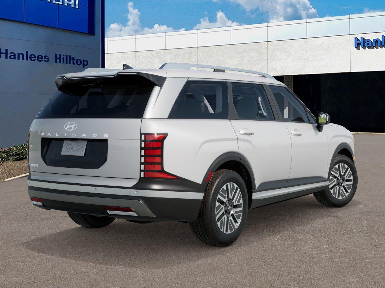 New 2027 Creamy White Pearl Hyundai Blue SEL 7P image 4