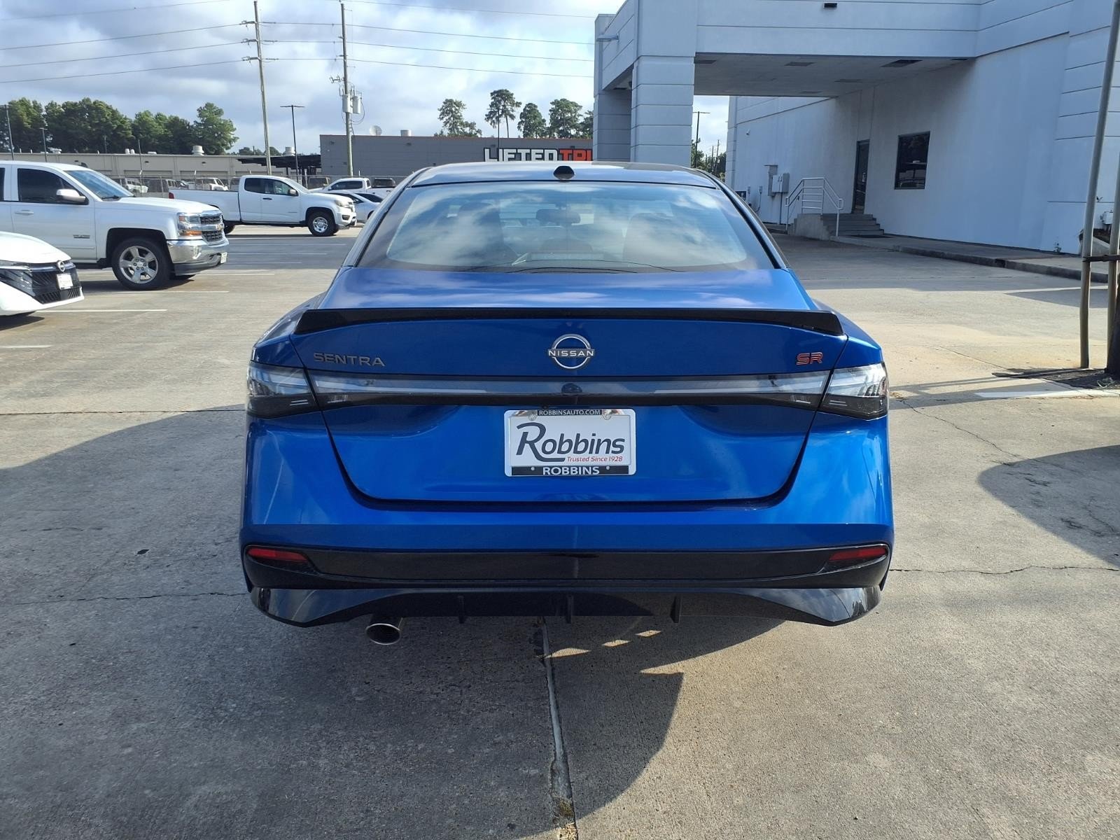 2026 Nissan Sentra SR Blue at Robbins Nissan