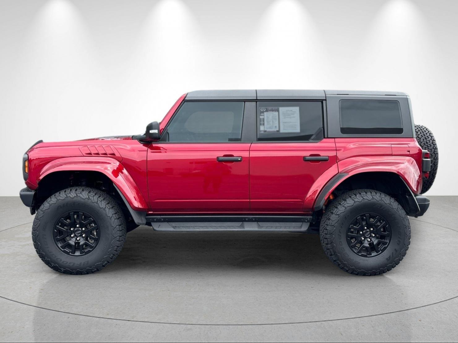 Used 2025 Ruby Red Metallic Tinted Clearcoat Ford Raptor image 2