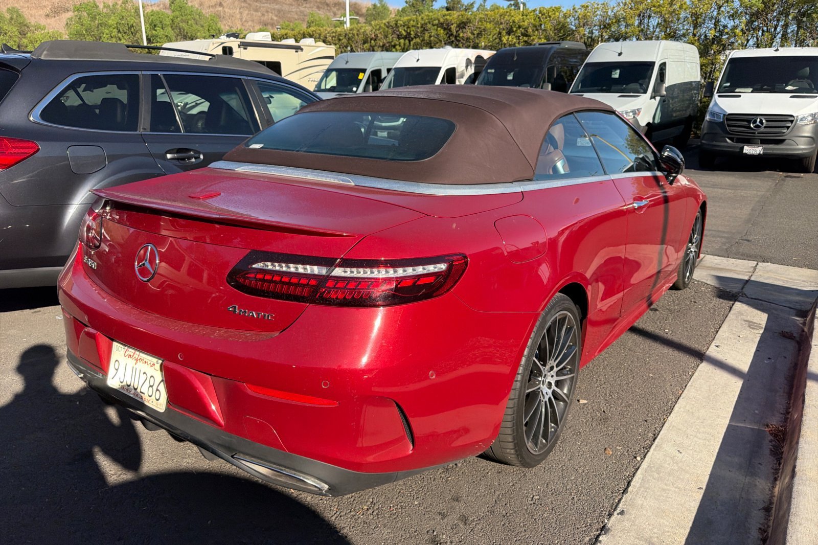 Certified Used 2023 Red Mercedes-Benz E 450 image 6