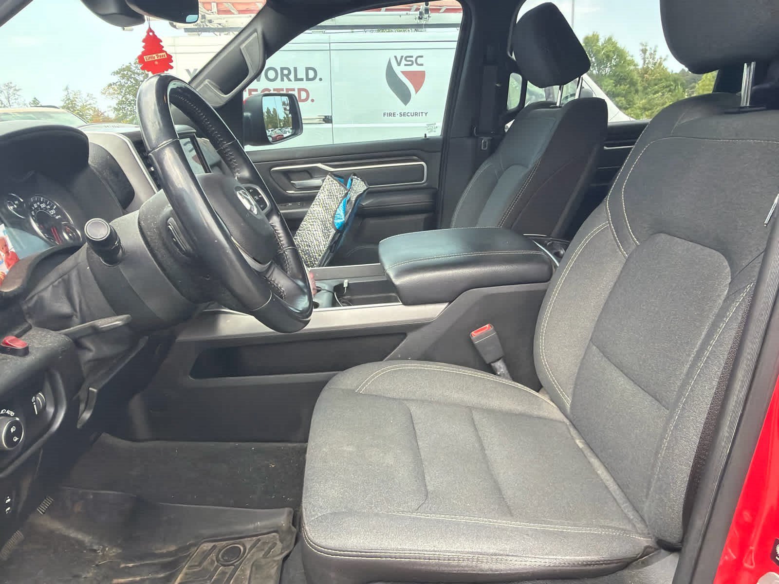 Used 2021 Flame Red Clearcoat Ram Big Horn image 6
