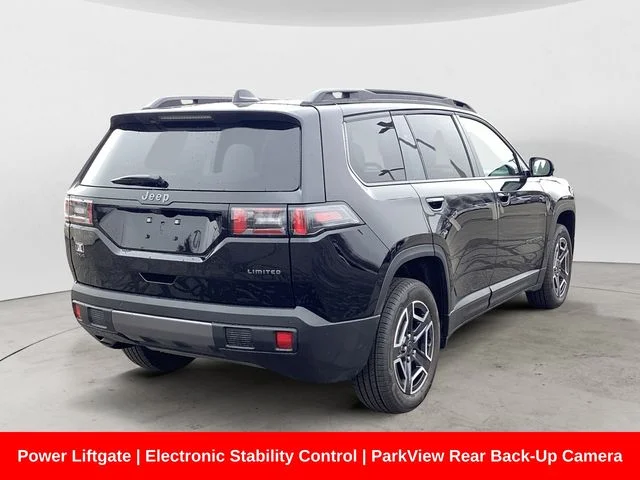 New 2026 Diamond Black Crystal Pearlcoat Jeep LIMITED 4X4 image 6