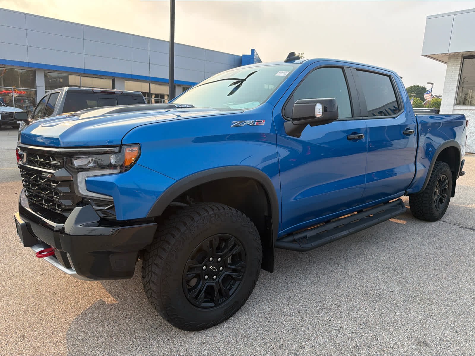 Certified Used 2024 Glacier Blue Metallic Chevrolet ZR2 image 1