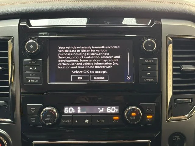 Used 2019 Magnetic Black Metallic Nissan Platinum Reserve image 14