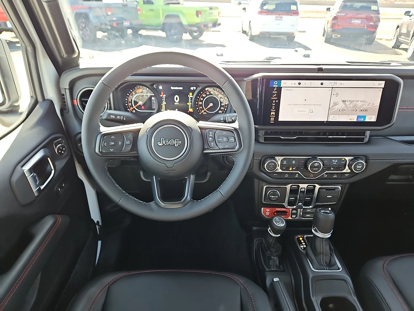 New 2026 Bright White Jeep 4-DOOR RUBICON image 8