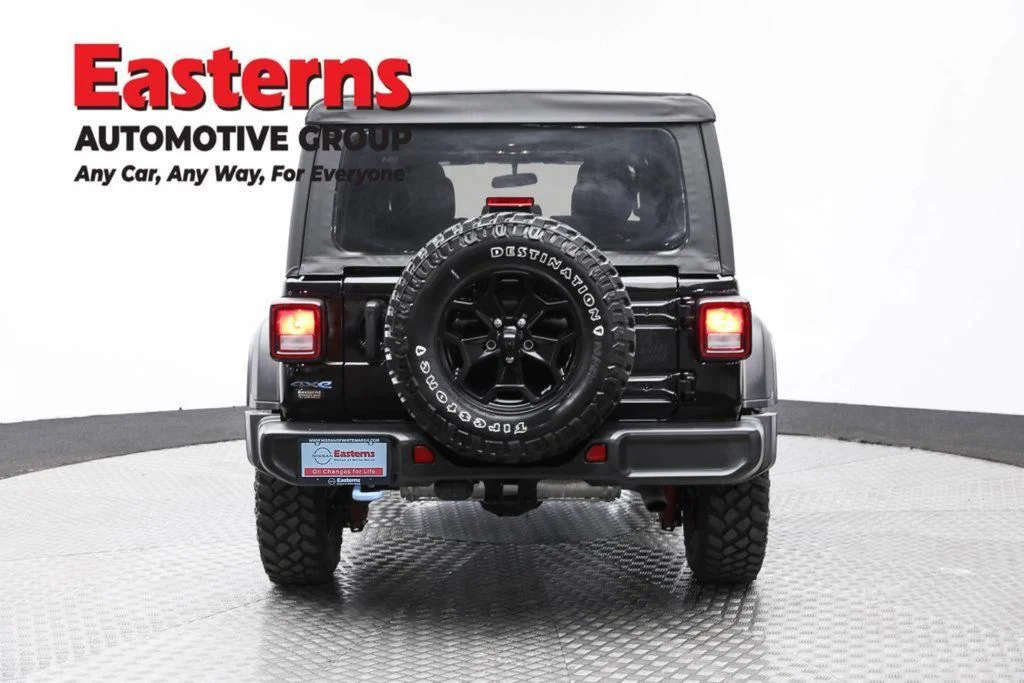 Certified Used 2023 Black Jeep Willys 4xe image 8