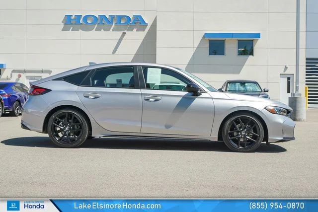 Used 2025 Solar Silver Metallic Honda Sport image 6