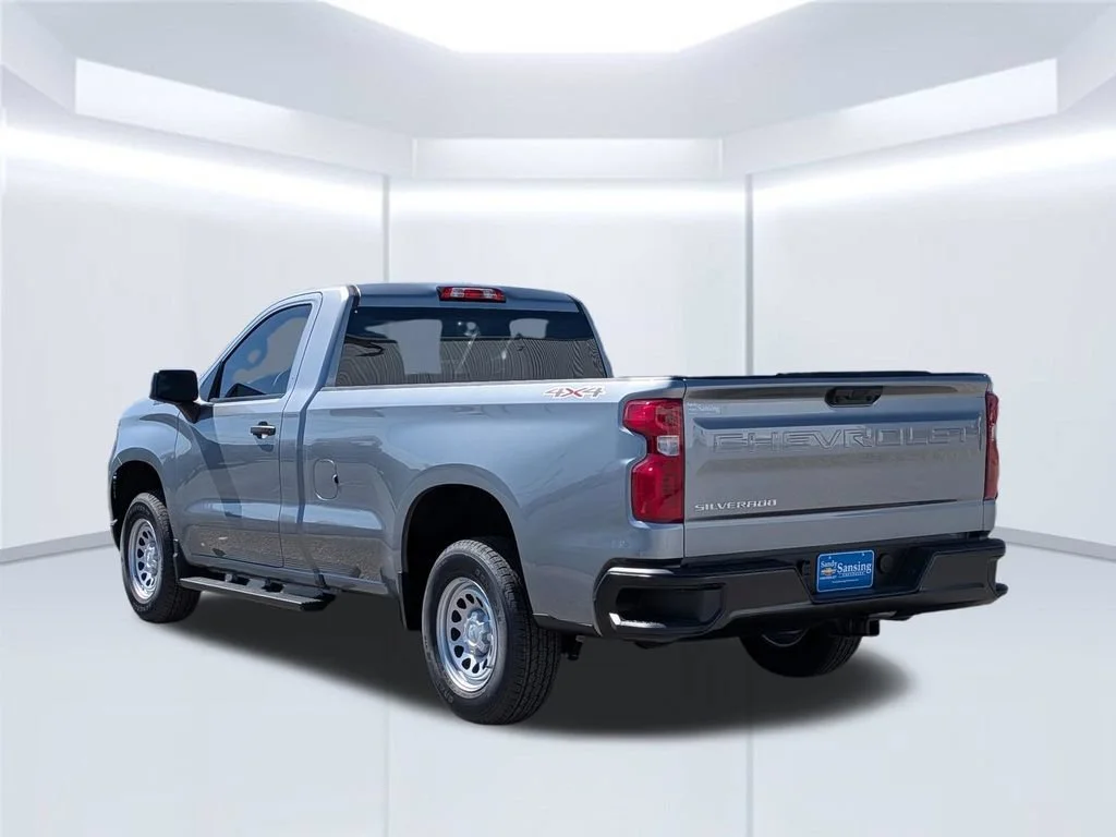 New 2026 Sterling Gray Metallic Chevrolet WT image 4