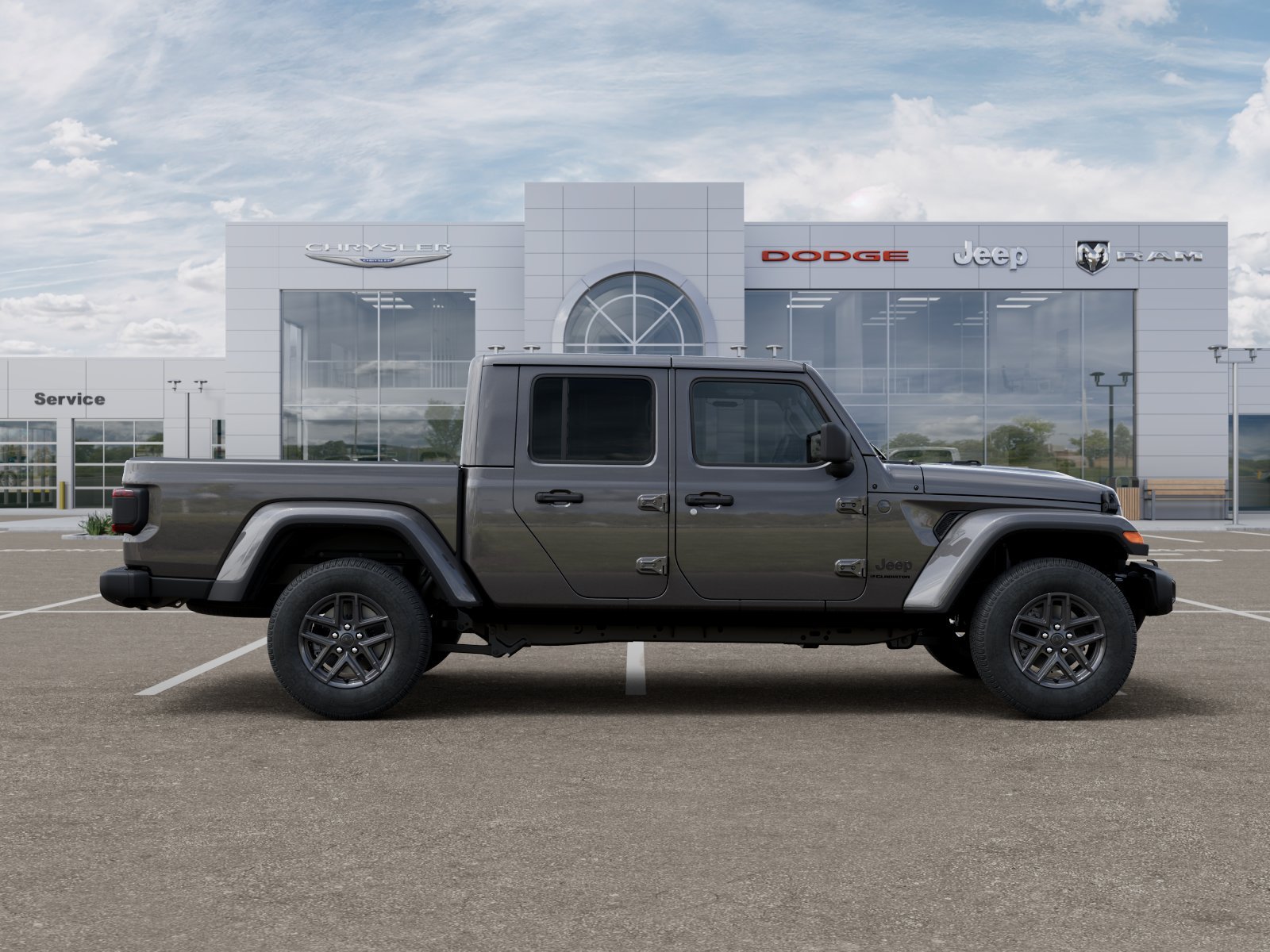 New 2026 Granite Crystal Metallic Clearcoat Jeep Sport S image 39
