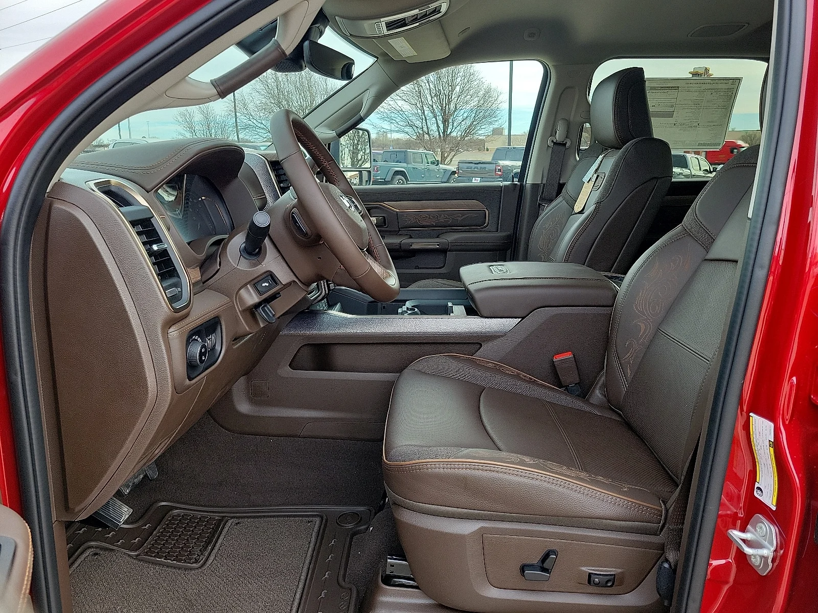 New 2026 PR6 Molten Red Ram LIMITED LONGHORN CREW CAB 4X4 6