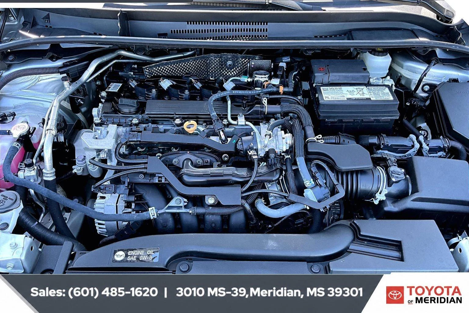 Used 2025 Classic Silver Metallic Toyota SE image 8