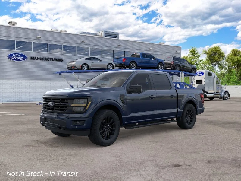 New 2026 Antimatter Blue Metallic Ford XLT image 24