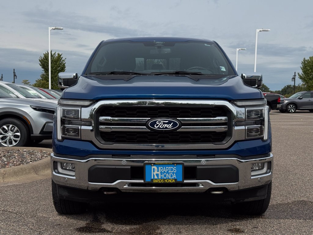 Used 2024 Atlas Blue Metallic Ford Lariat image 2