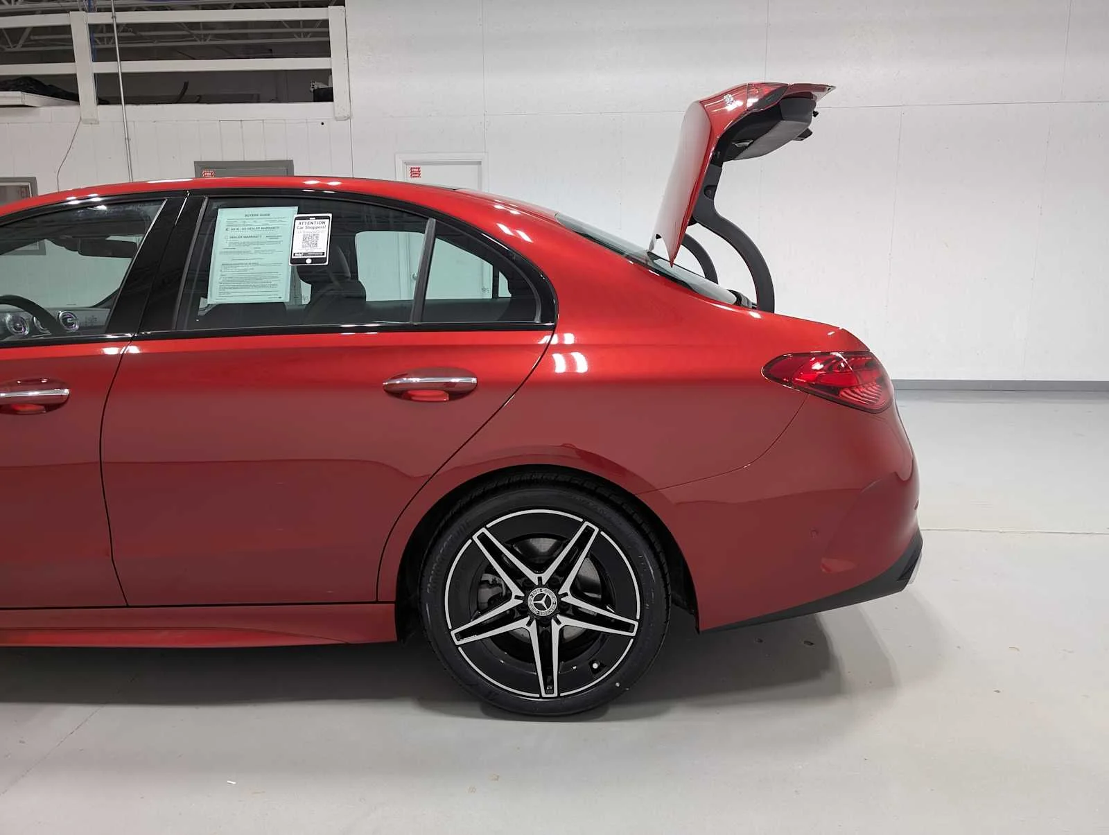 Certified Used 2023 MANUFAKTUR Cardinal Red Metallic Mercedes-Benz C 300 image 11