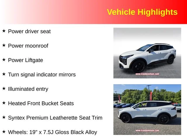 New 2026 White Kia X-Line image 3